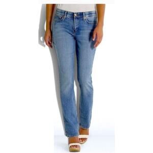 Levis Jeans Women 14 Blue Perfect Waist 525 Bootcut Denim Cotton Light Wash